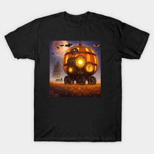 Pumpkin steampunk carriage T-Shirt